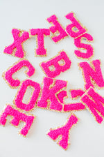 Pink Beauty Stash Letters