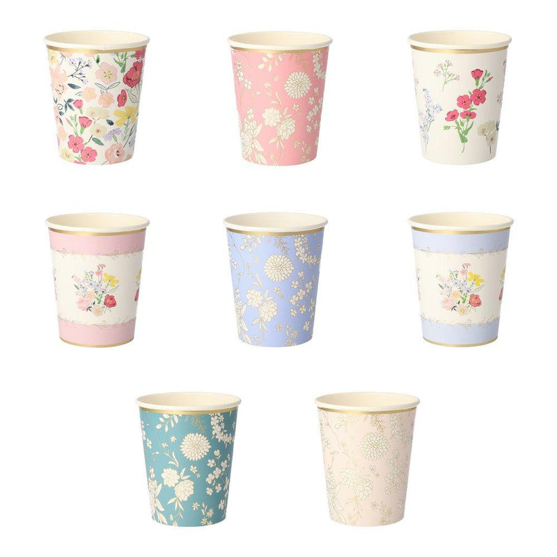 Floral Party Cups
