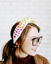 Rainbow Ombre Crystal Headband